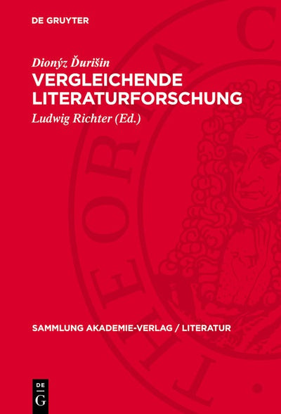 Cover image for Vergleichende Literaturforschung, isbn: 9783112751480