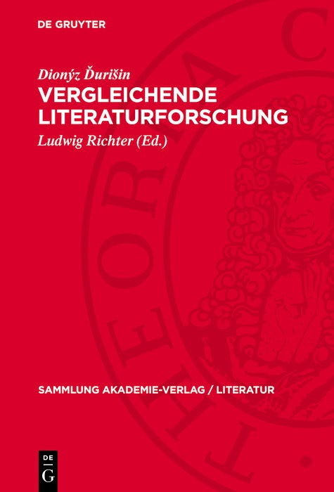 Cover image for Vergleichende Literaturforschung, isbn: 9783112751480