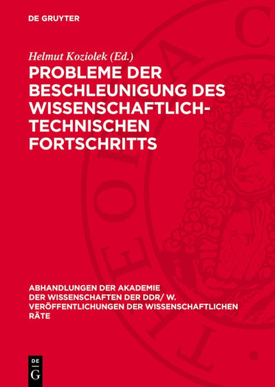 Cover image for Probleme der Beschleunigung des wissenschaftlich-technischen Fortschritts, isbn: 9783112755105