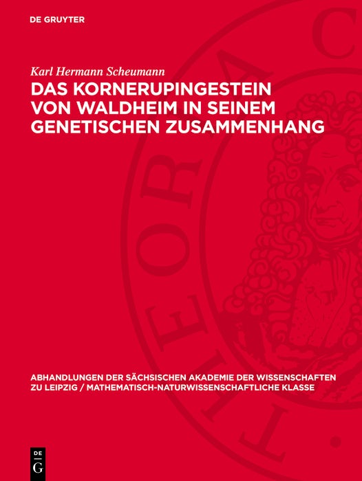 Cover image for Das Kornerupingestein von Waldheim in seinem genetischen Zusammenhang, isbn: 9783112755563