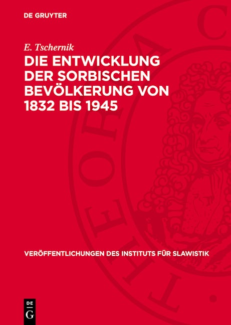 Die Entwicklung der sorbischen Bevölkerung von 1832 bis 1945