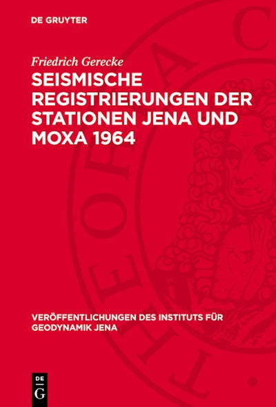 Seismische Registrierungen der Stationen Jena und Moxa 1964