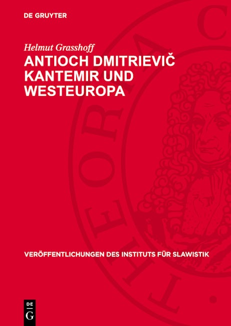 Antioch Dmitrievič Kantemir und Westeuropa