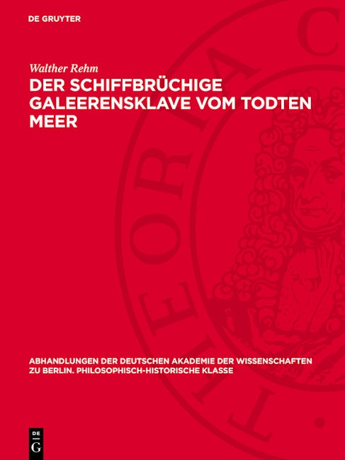 Der schiffbrüchige Galeerensklave vom Todten Meer