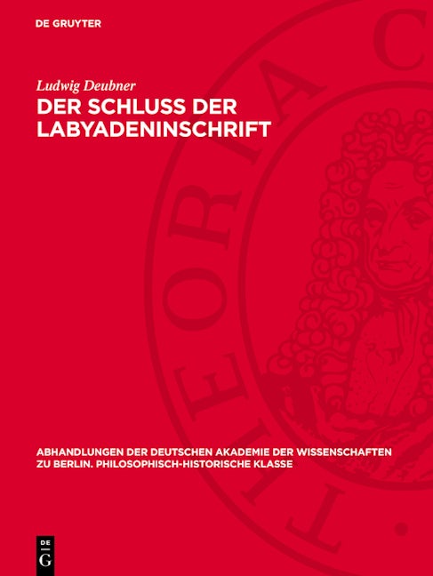 Der Schluß der Labyadeninschrift
