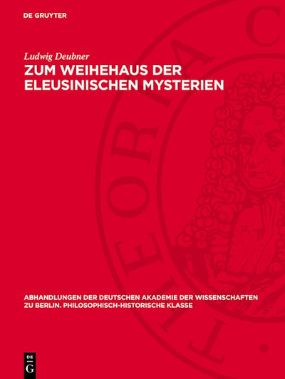 Zum Weihehaus der eleusinischen Mysterien