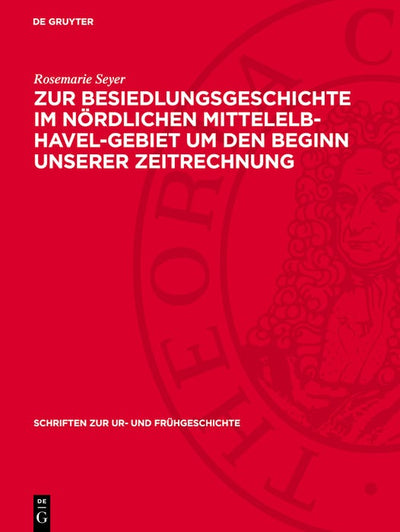 Cover image for Zur Besiedlungsgeschichte ım nördlichen Mittelelb-Havel-Gebiet um den Beginn unserer Zeitrechnung, isbn: 9783112761809