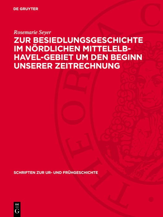 Cover image for Zur Besiedlungsgeschichte ım nördlichen Mittelelb-Havel-Gebiet um den Beginn unserer Zeitrechnung, isbn: 9783112761809