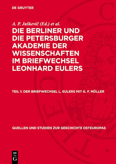 Der Briefwechsel L. Eulers mit G. F. Müller