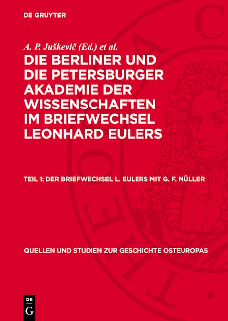 Der Briefwechsel L. Eulers mit G. F. Müller