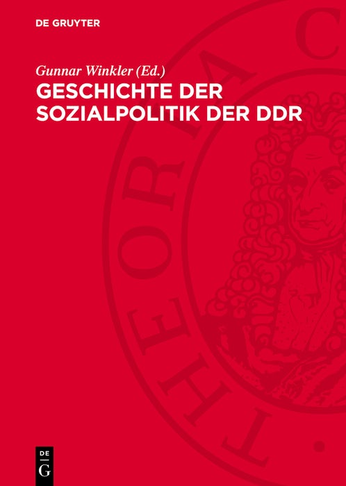Cover image for Geschichte der Sozialpolitik der DDR, isbn: 9783112766026