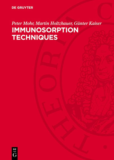 Cover image for Immunosorption Techniques, isbn: 9783112766521