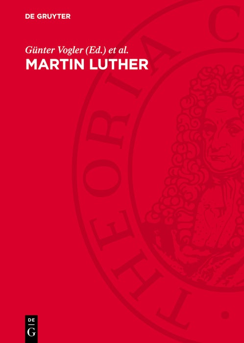 Cover image for Martin Luther, isbn: 9783112766545