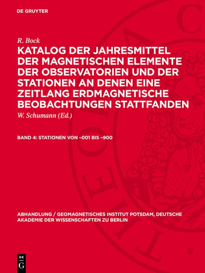 Cover image for Stationen von –001 bis –900, isbn: 9783112767184