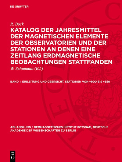 Cover image for Einleitung und Übersicht. Stationen von +900 bis +550, isbn: 9783112767245
