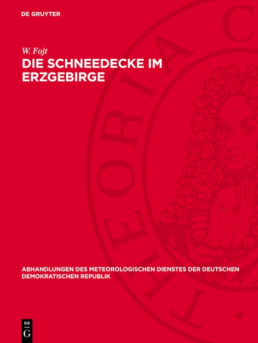 Cover image for Die Schneedecke im Erzgebirge, isbn: 9783112767726