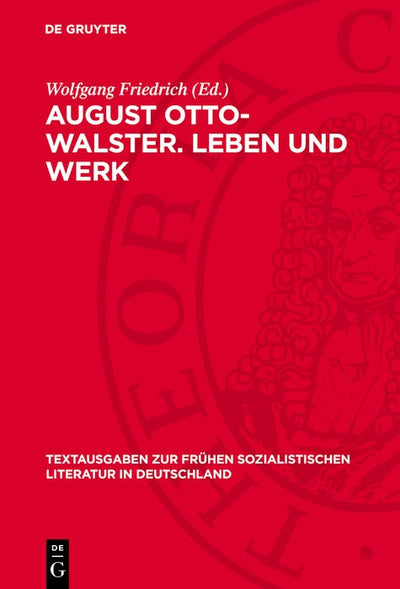 Cover image for August Otto-Walster. Leben und Werk, isbn: 9783112768020