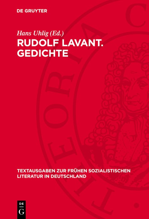 Cover image for Rudolf Lavant. Gedichte, isbn: 9783112768082