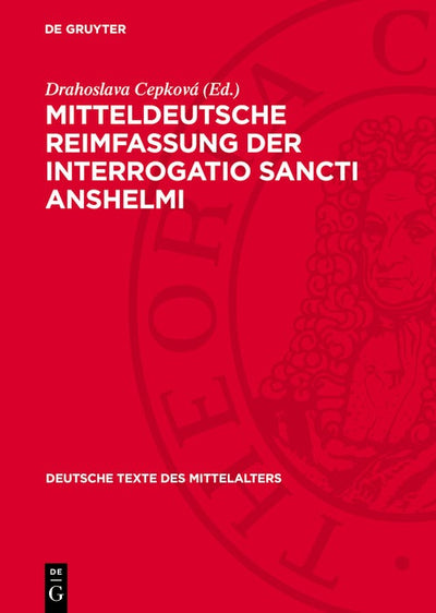 Cover image for Mitteldeutsche Reimfassung der Interrogatio Sancti Anshelmi, isbn: 9783112768501