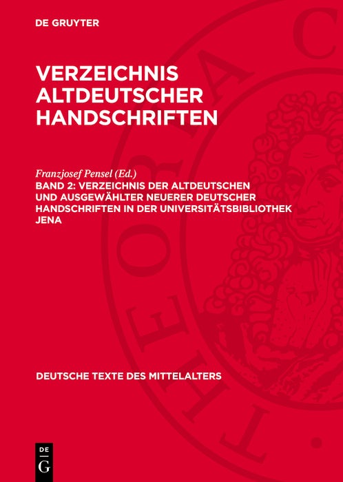 Cover image for Universitätsbibliothek Jena, isbn: 9783112768563