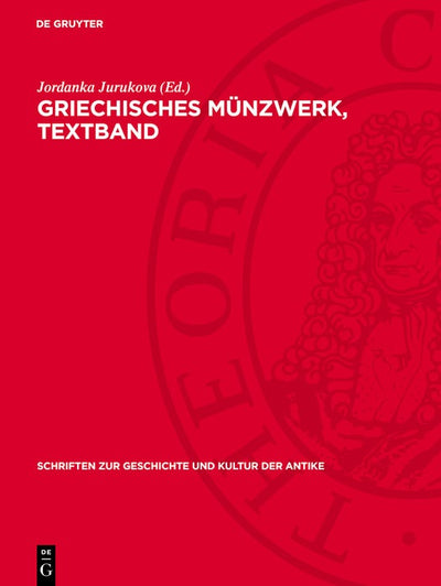 Cover image for Griechisches Münzwerk, Textband, isbn: 9783112769041
