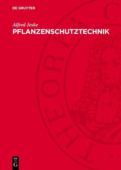 Cover image for Pflanzenschutztechnik, isbn: 9783112769362