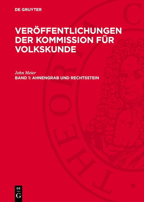 Cover image for Ahnengrab und Rechtsstein, isbn: 9783112769560