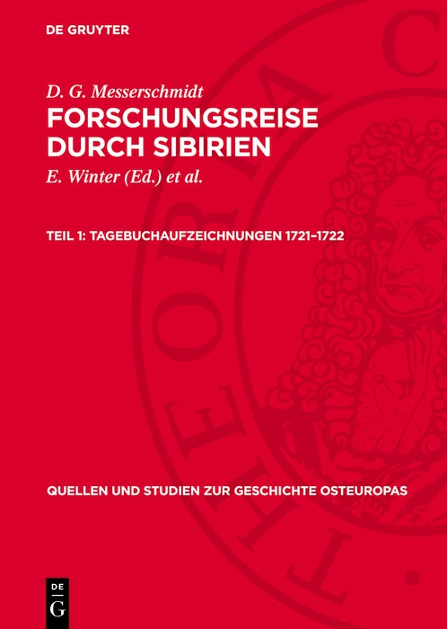 Cover image for Tagebuchaufzeichnungen 1721–1722, isbn: 9783112770122
