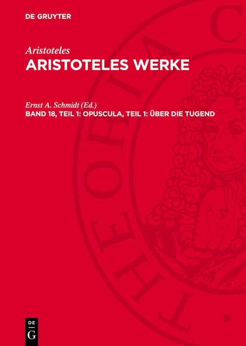 Cover image for Opuscula, Teil 1: Über die Tugend, isbn: 9783112770146