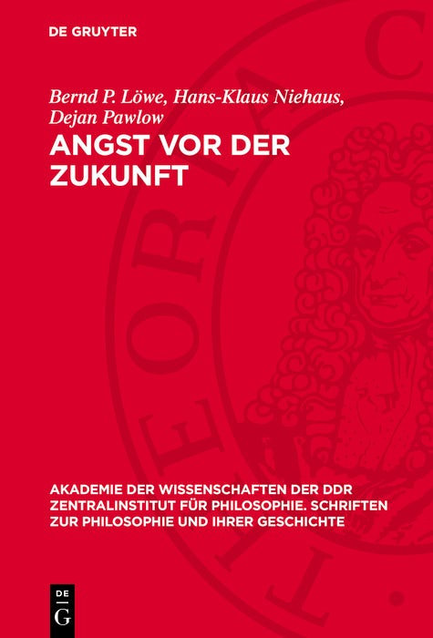 Cover image for Angst vor der Zukunft, isbn: 9783112771068