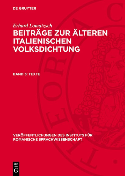 Cover image for Texte, isbn: 9783112771402