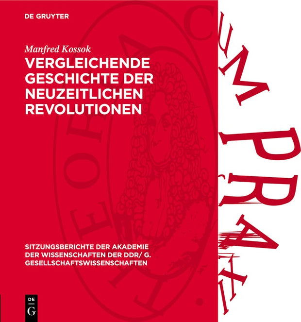Cover image for Vergleichende Geschichte der neuzeitlichen Revolutionen, isbn: 9783112771860