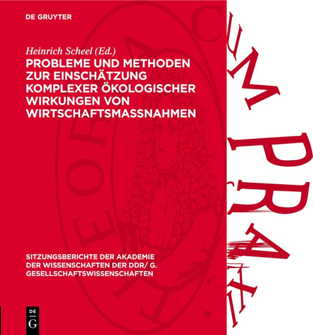 Cover image for Probleme und Methoden zur Einschätzung komplexer ökologischer Wirkungen von Wirtschaftsmaßnahmen, isbn: 9783112772065