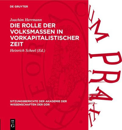 Cover image for Die Rolle der Volksmassen in vorkapitalistischer Zeit, isbn: 9783112772140