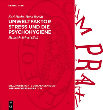 Cover image for Umweltfaktor Stress und die Psychohygiene, isbn: 9783112772164