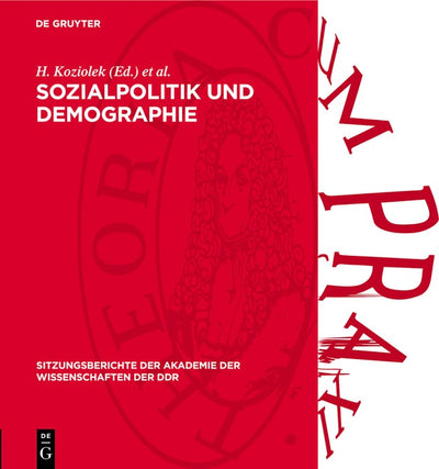 Cover image for Sozialpolitik und Demographie, isbn: 9783112772201