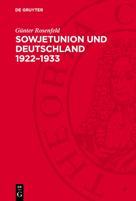 Cover image for Sowjetunion und Deutschland 1922–1933, isbn: 9783112772485