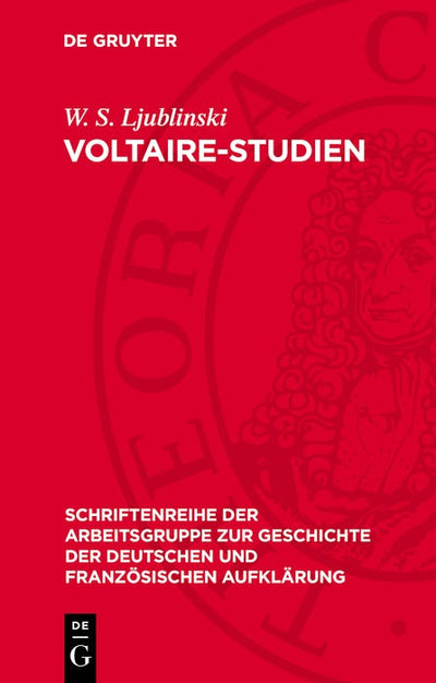 Cover image for Voltaire-Studien, isbn: 9783112773680