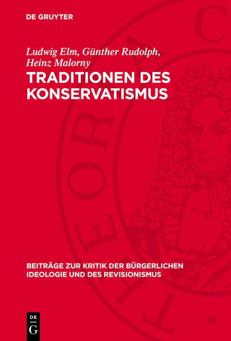 Cover image for Traditionen des Konservatismus, isbn: 9783112775202