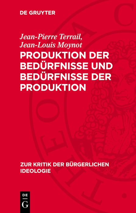 Cover image for Produktion der Bedürfnisse und Bedürfnisse der Produktion, isbn: 9783112775905