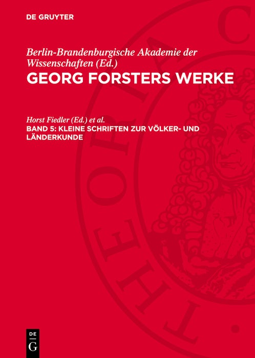 Cover image for Kleine Schriften zur Völker- und Länderkunde, isbn: 9783112776322
