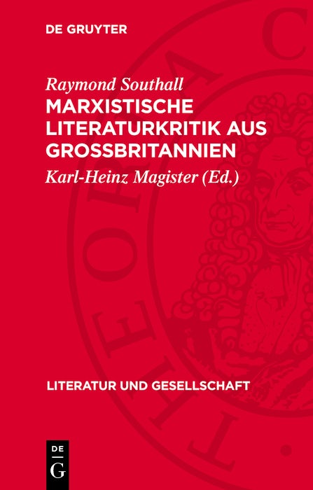 Cover image for Marxistische Literaturkritik aus Großbritannien, isbn: 9783112776629