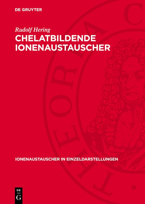 Cover image for Chelatbildende Ionenaustauscher, isbn: 9783112776728