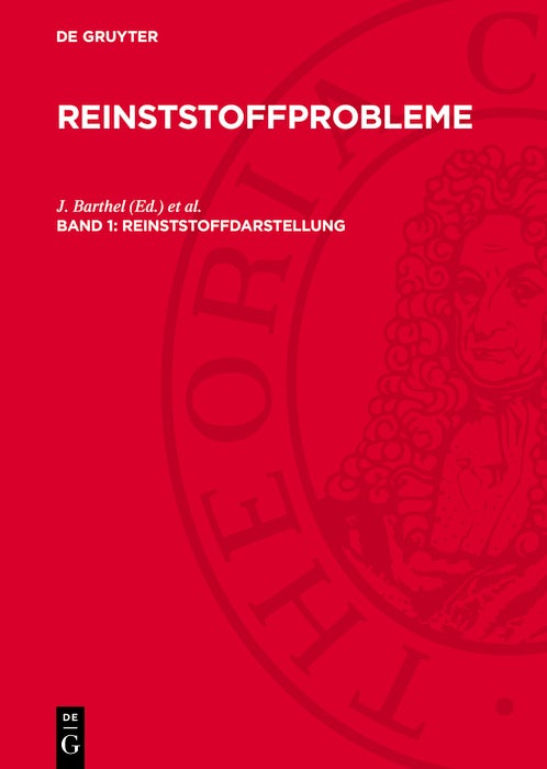 Cover image for Reinststoffdarstellung, isbn: 9783112776766