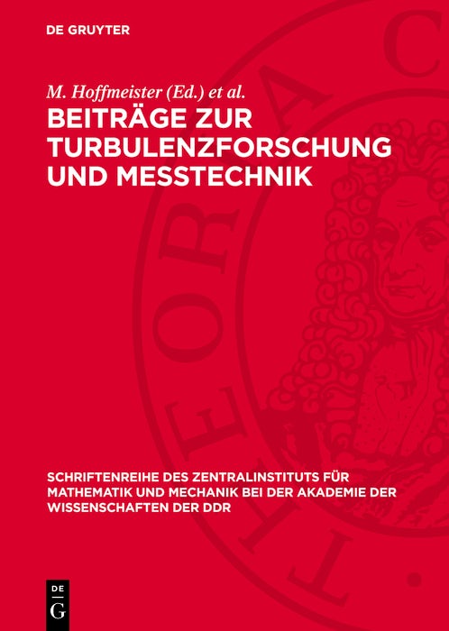 Cover image for Beiträge zur Turbulenzforschung und Messtechnik, isbn: 9783112777886