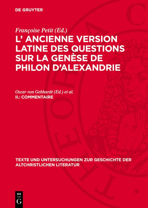 Cover image for Commentaire, isbn: 9783112777985