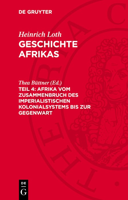 Cover image for Afrika vom Zusammenbruch des imperialistischen Kolonialsystems bis zur Gegenwart, isbn: 9783112778104