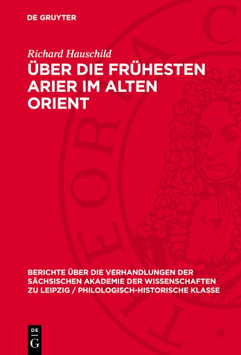 Cover image for Über die frühesten Arier im alten Orient, isbn: 9783112778289