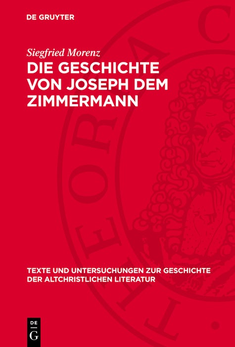 Cover image for Die Geschichte von Joseph dem Zimmermann, isbn: 9783112778746