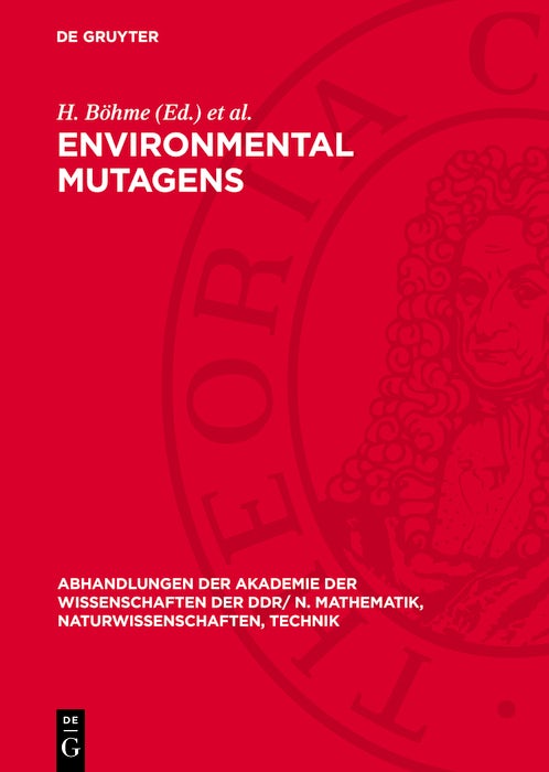 Cover image for Environmental Mutagens, isbn: 9783112779026